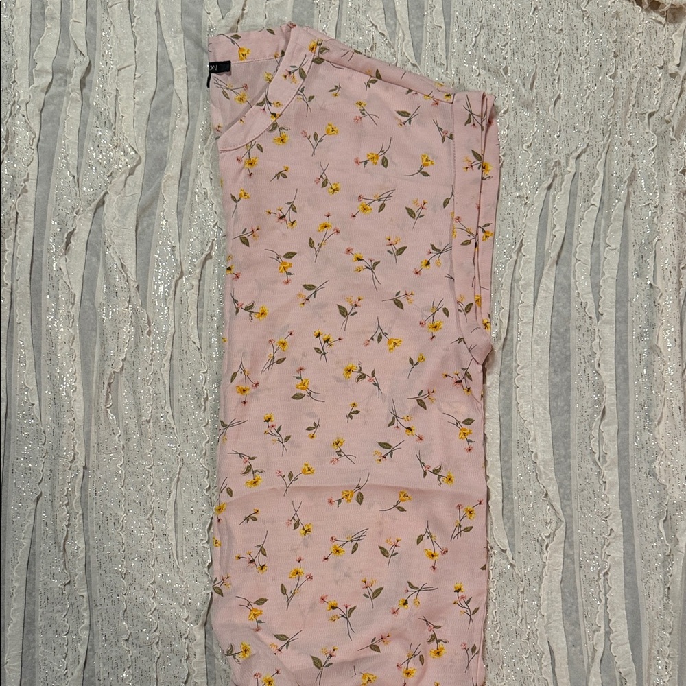 Papermoon Light Pink Floral Top - Picture 5 of 6